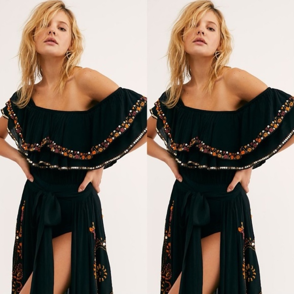 Free People Bali Stevie Festival Bodysuit